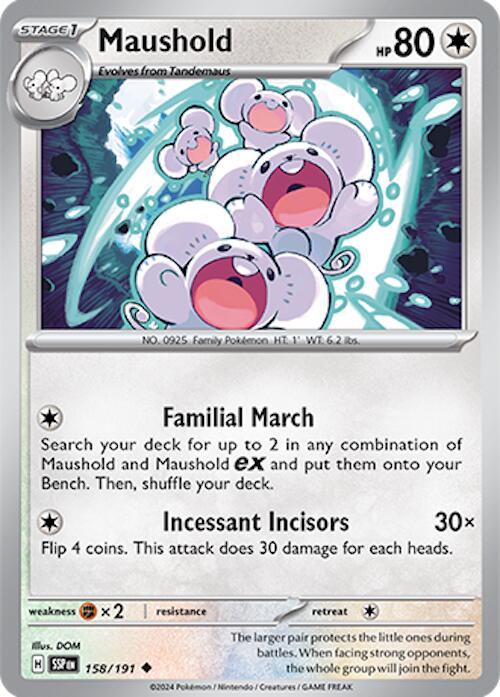 Maushold (158/191) [Scarlet & Violet: Surging Sparks] | Card Citadel