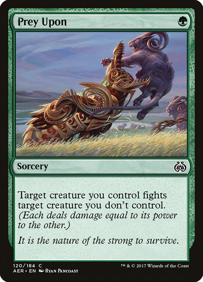 Prey Upon [Aether Revolt] | Card Citadel