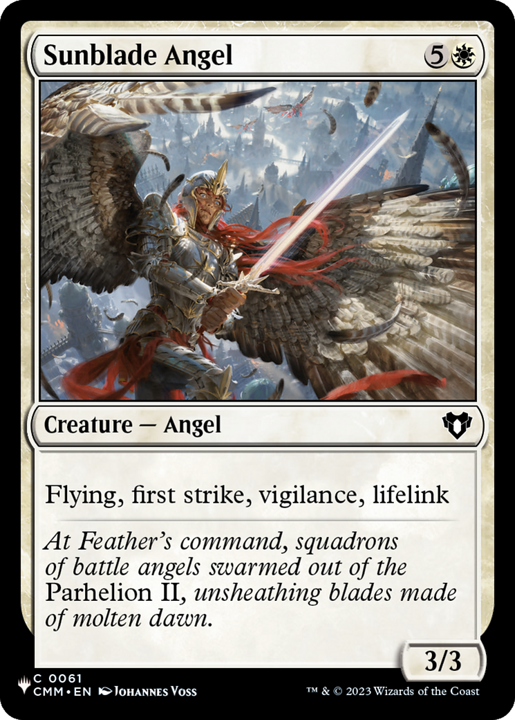 Sunblade Angel [The List Reprints] | Card Citadel