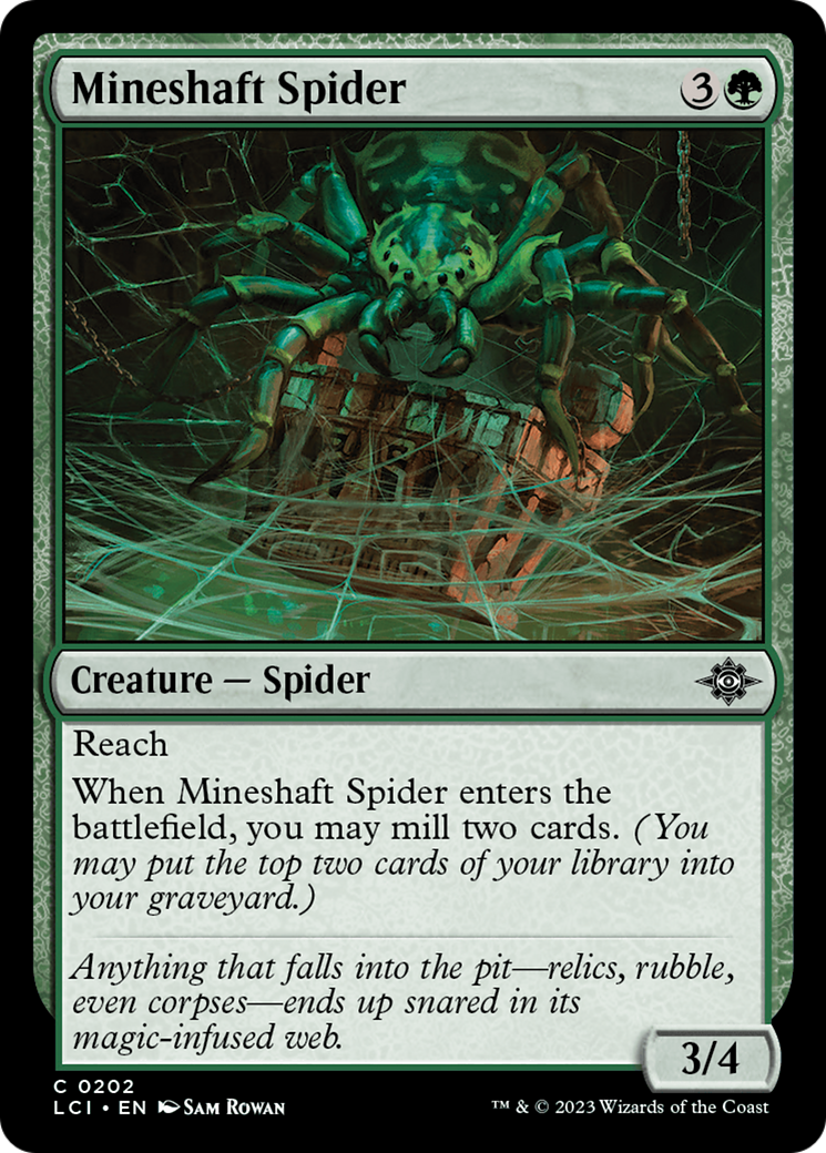 Mineshaft Spider [The Lost Caverns of Ixalan] | Card Citadel