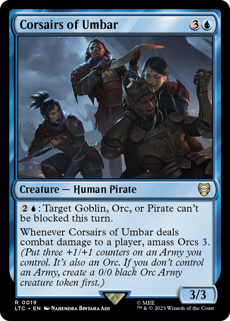 Corsairs of Umbar [The Lord of the Rings: Tales of Middle-Earth Commander] | Card Citadel