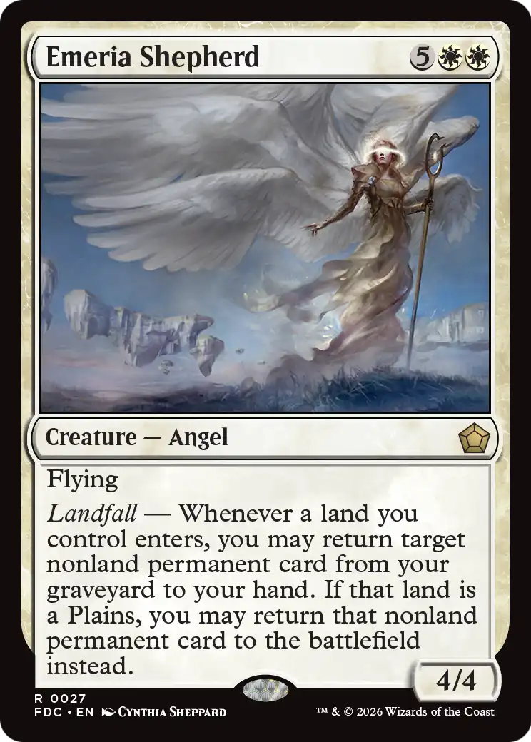 Emeria Shepherd [Foundations Commander] | Card Citadel