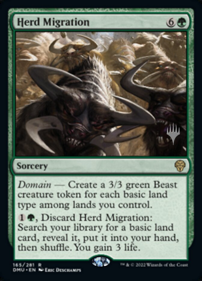 Herd Migration (Promo Pack) [Dominaria United Promos] | Card Citadel