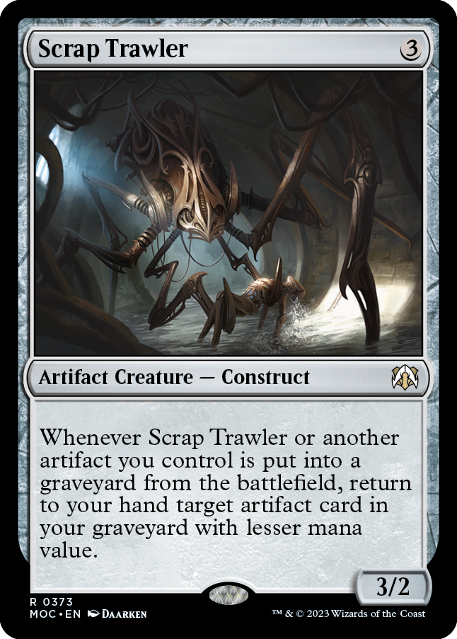 Scrap Trawler [March of the Machine Commander] | Card Citadel