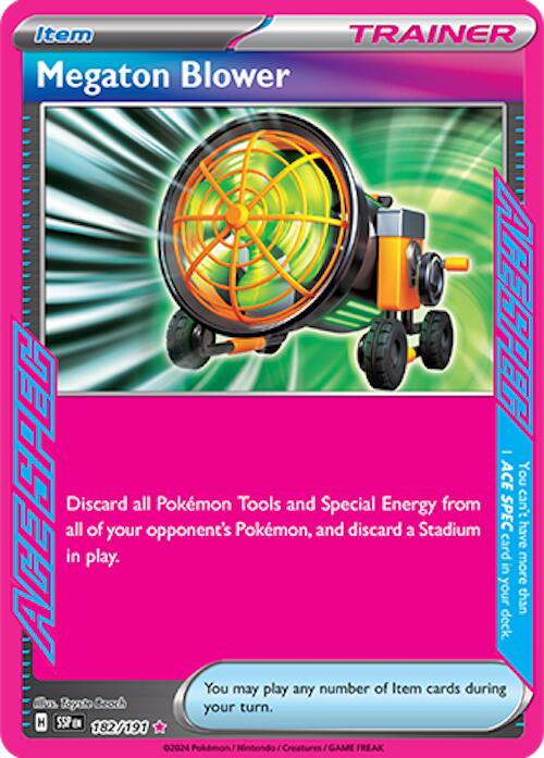 Megaton Blower (182/191) [Scarlet & Violet: Surging Sparks] | Card Citadel