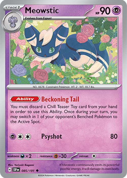 Meowstic (085/191) [Scarlet & Violet: Surging Sparks] | Card Citadel