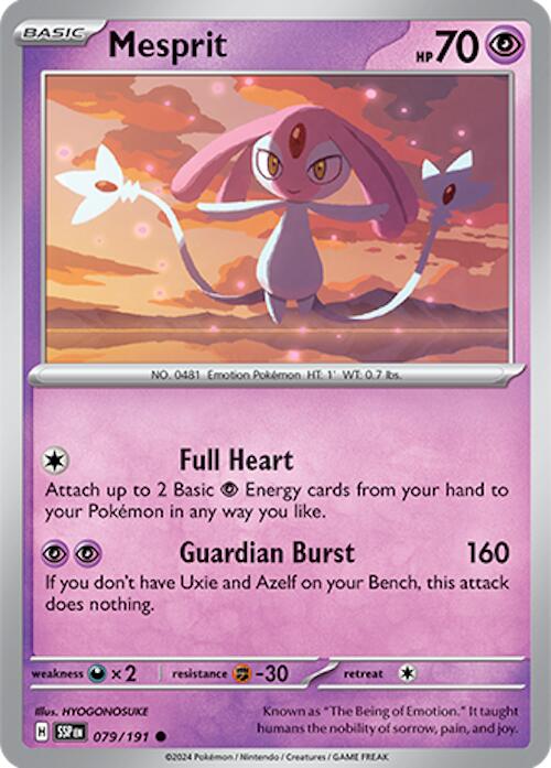 Mesprit (079/191) [Scarlet & Violet: Surging Sparks] | Card Citadel