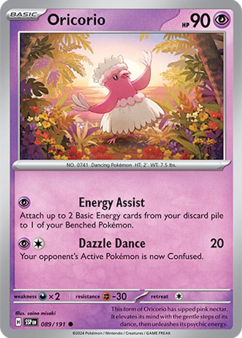 Oricorio (089/191) [Scarlet & Violet: Surging Sparks] | Card Citadel