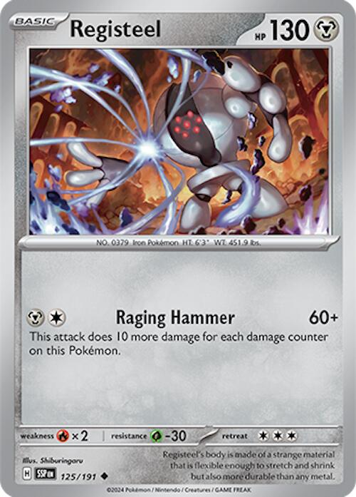 Registeel (125/191) [Scarlet & Violet: Surging Sparks] | Card Citadel