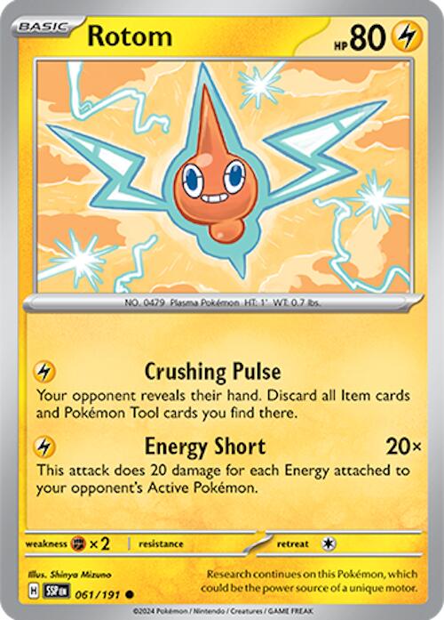 Rotom (061/191) [Scarlet & Violet: Surging Sparks] | Card Citadel