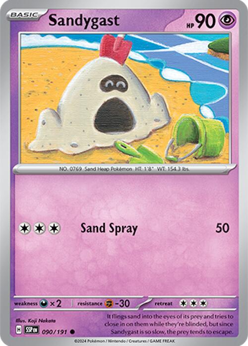 Sandygast (090/191) [Scarlet & Violet: Surging Sparks] | Card Citadel