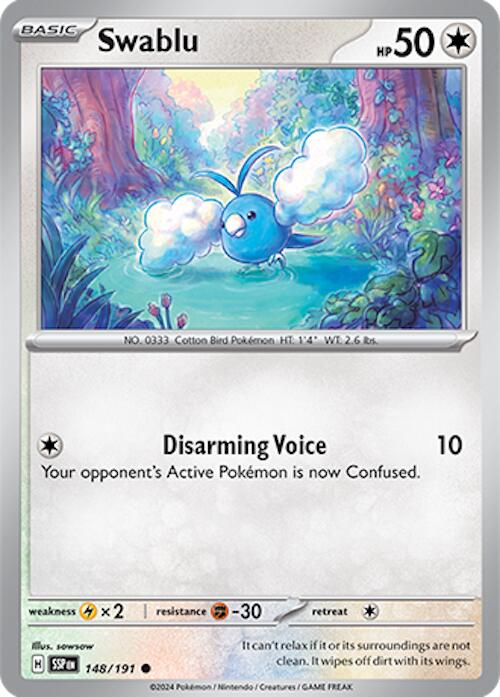 Swablu (148/191) [Scarlet & Violet: Surging Sparks] | Card Citadel