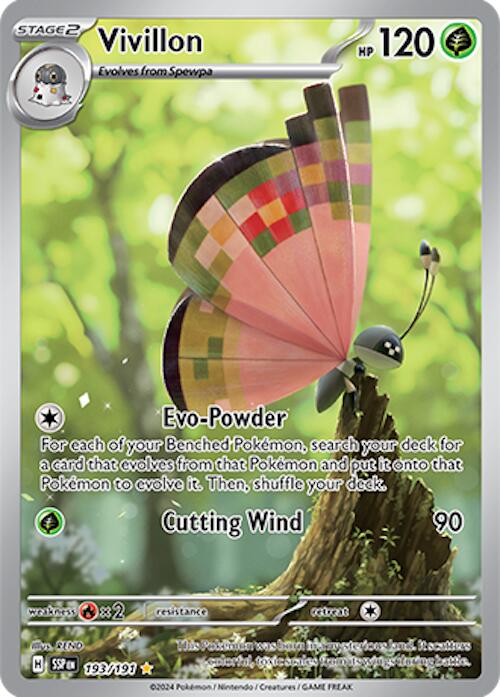 Vivillon (193/191) [Scarlet & Violet: Surging Sparks] | Card Citadel