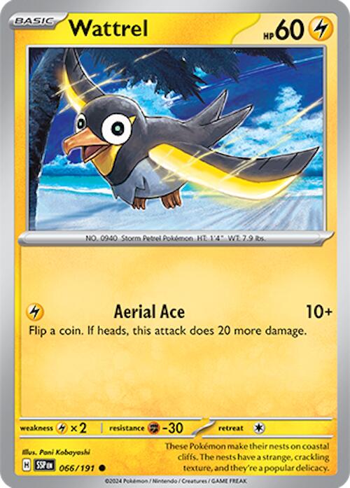 Wattrel (066/191) [Scarlet & Violet: Surging Sparks] | Card Citadel