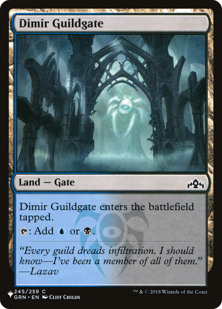 Dimir Guildgate [The List] | Card Citadel