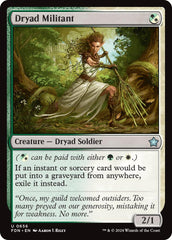 Dryad Militant [Foundations] | Card Citadel