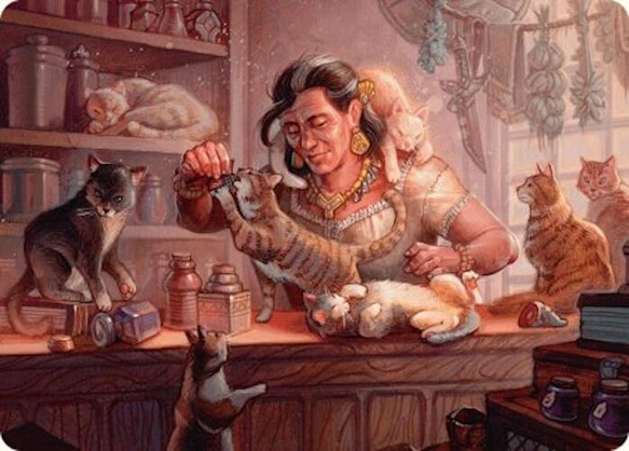 Cat Collector Art Card (1/54) [Foundations Art Series] | Card Citadel