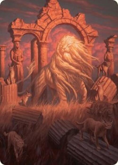 Arahbo, the First Fang Art Card (26/54) [Foundations Art Series] | Card Citadel