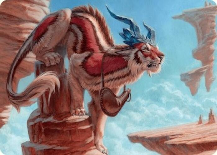 Felidar Savior Art Card (3/54) [Foundations Art Series] | Card Citadel