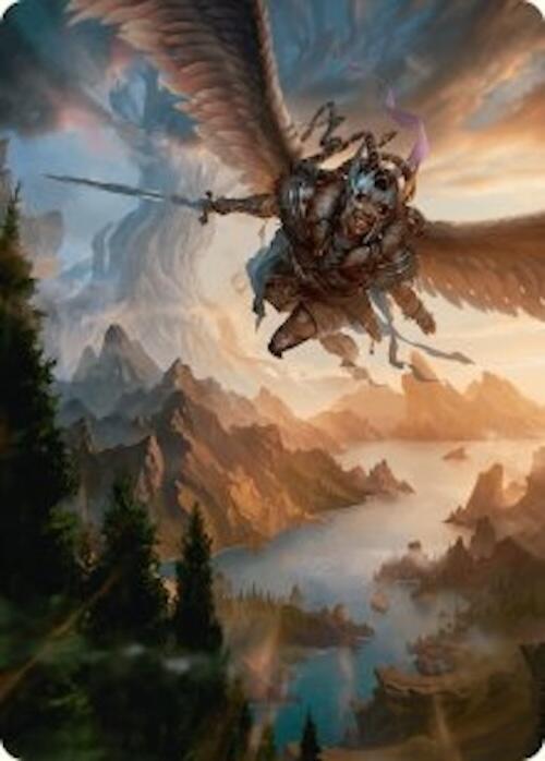 Youthful Valkyrie Art Card (28/54) [Foundations Art Series] | Card Citadel