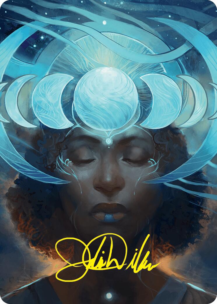 Lunar Insight Art Card (31/54) (Gold-Stamped Signature) [Foundations Art Series] | Card Citadel