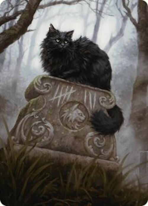 Nine-Lives Familiar 2 Art Card (36/54) [Foundations Art Series] | Card Citadel