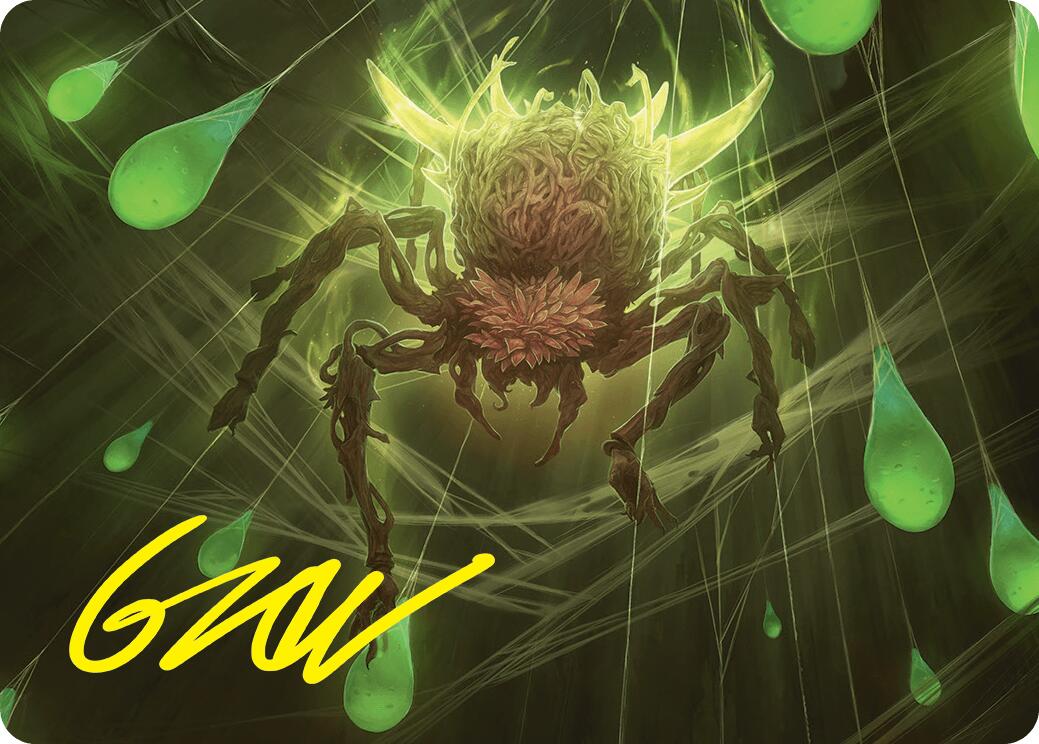 Spinner of Souls Art Card (13/54) (Gold-Stamped Signature) [Foundations Art Series] | Card Citadel