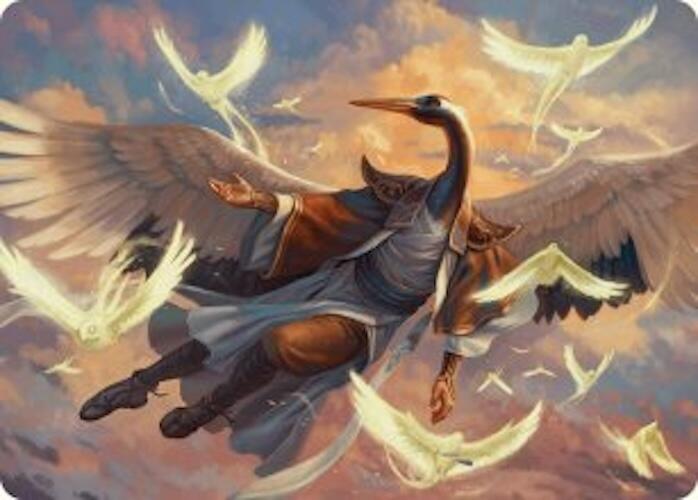 Kykar, Zephyr Awakener Art Card (16/54) [Foundations Art Series] | Card Citadel