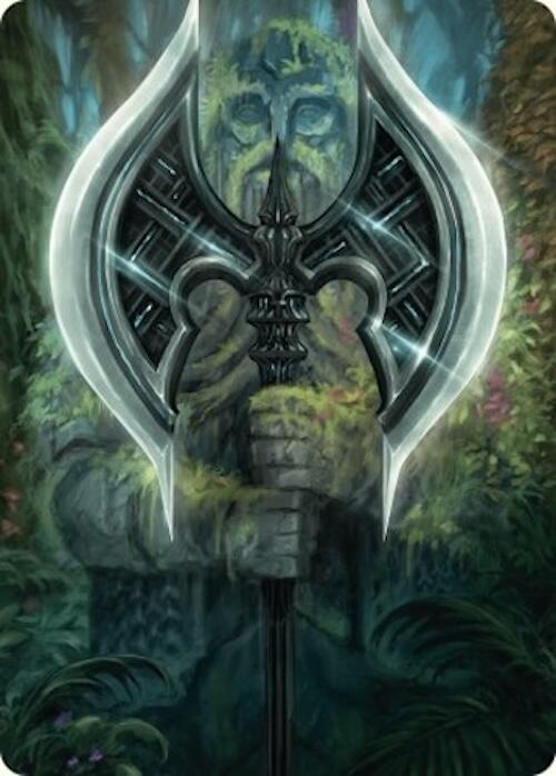 Leyline Axe Art Card (49/54) [Foundations Art Series] | Card Citadel
