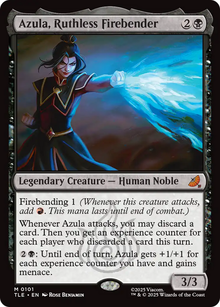 Azula, Ruthless Firebender [Avatar: The Last Airbender: Eternal-Legal] | Card Citadel