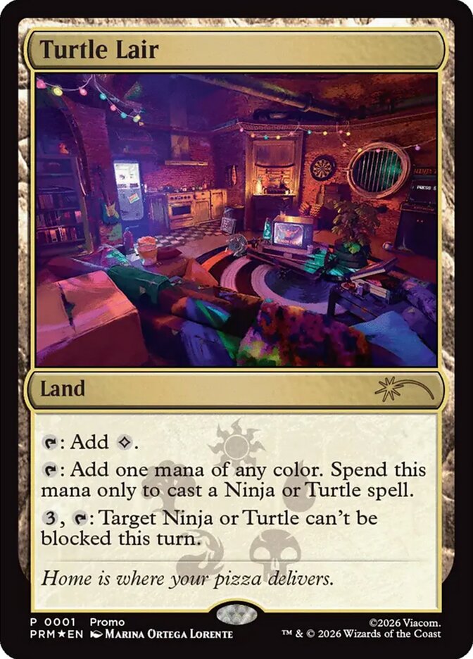 Turtle Lair (Costco Bundle) [Media Promos] | Card Citadel