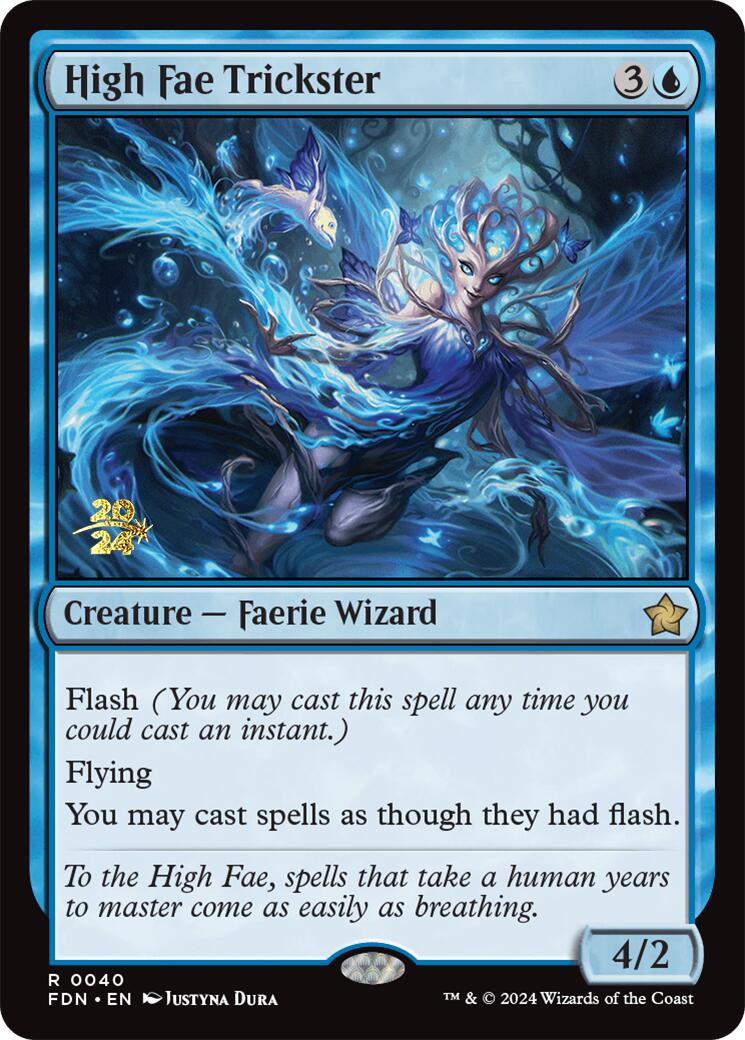 High Fae Trickster [Foundations Prerelease Promos] | Card Citadel