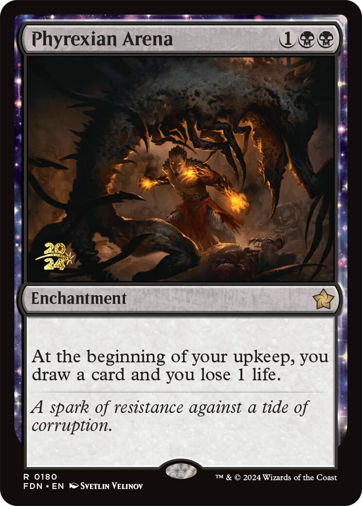 Phyrexian Arena [Foundations Prerelease Promos] | Card Citadel