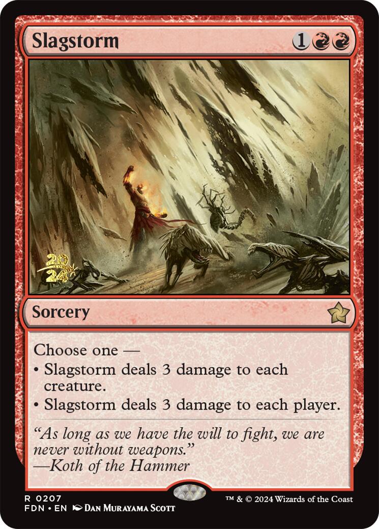 Slagstorm [Foundations Prerelease Promos] | Card Citadel