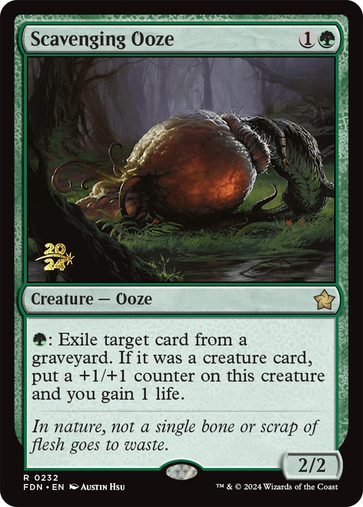 Scavenging Ooze [Foundations Prerelease Promos] | Card Citadel