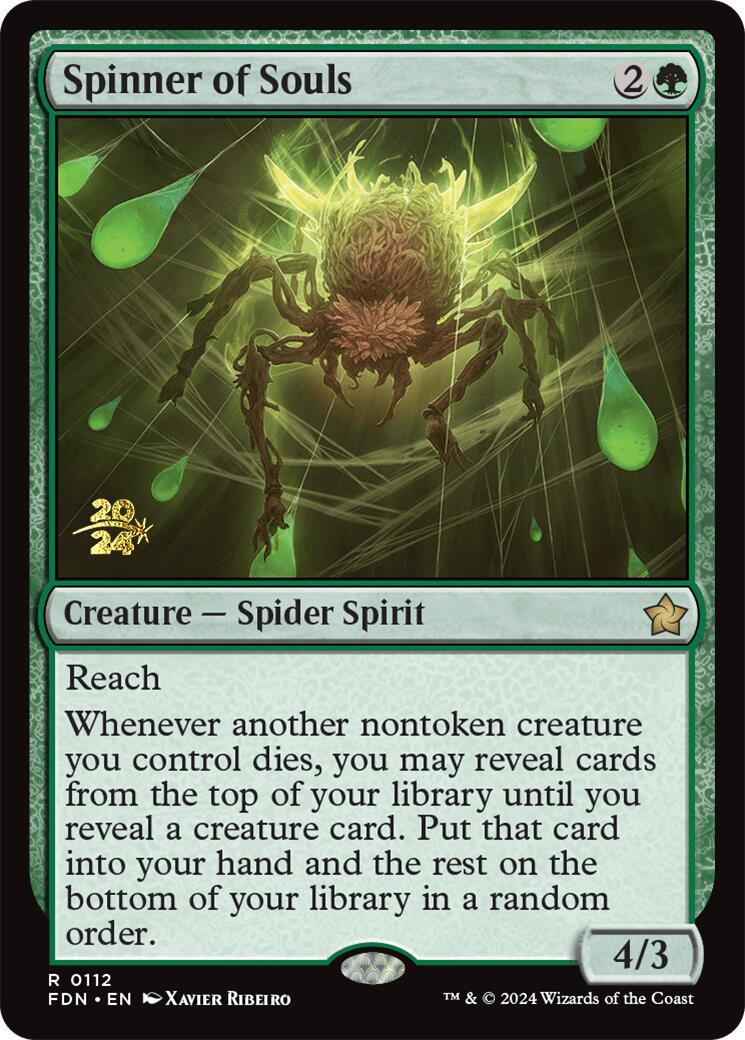 Spinner of Souls [Foundations Prerelease Promos] | Card Citadel