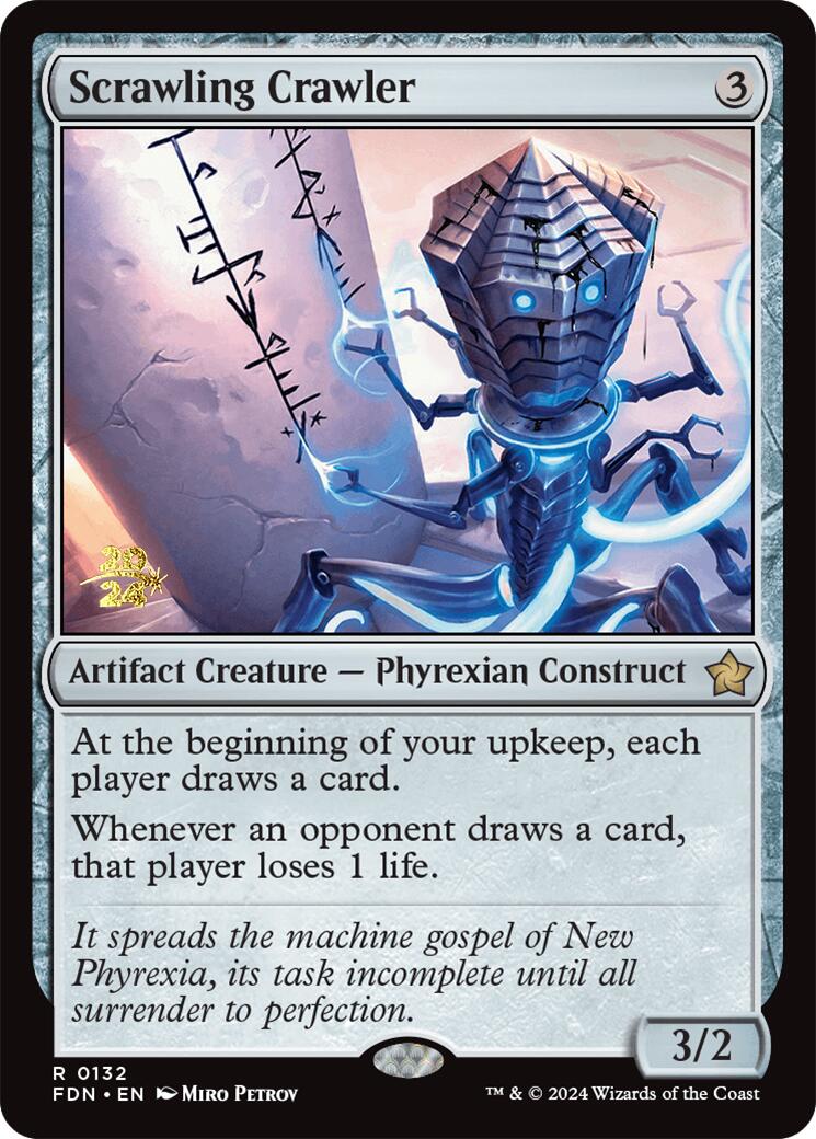 Scrawling Crawler [Foundations Prerelease Promos] | Card Citadel