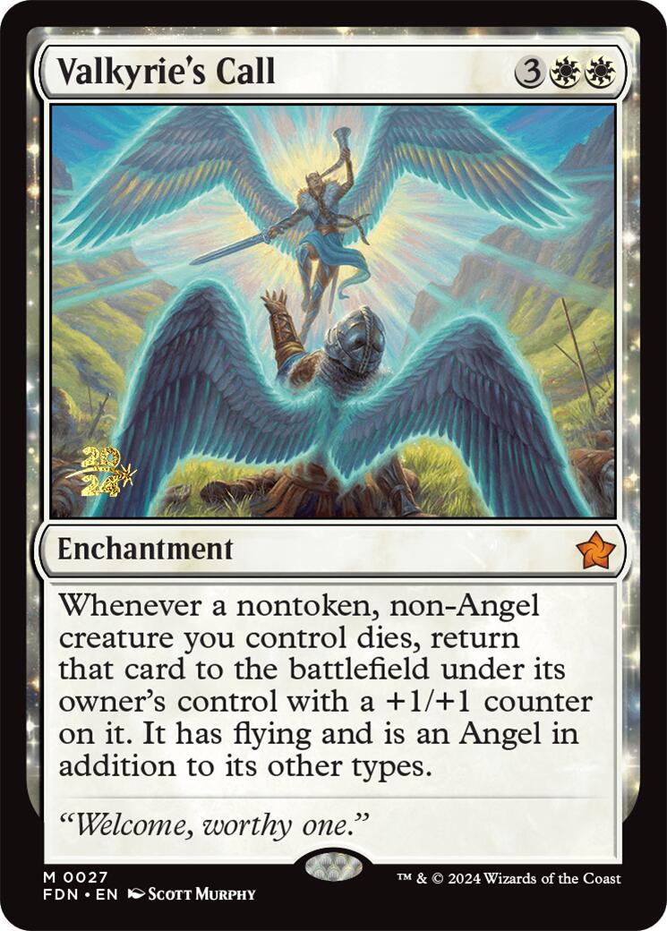 Valkyrie's Call [Foundations Prerelease Promos] | Card Citadel