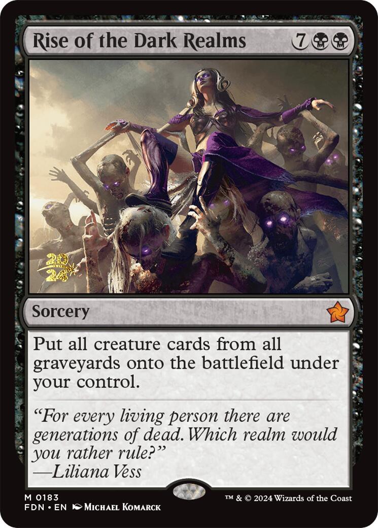 Rise of the Dark Realms [Foundations Prerelease Promos] | Card Citadel