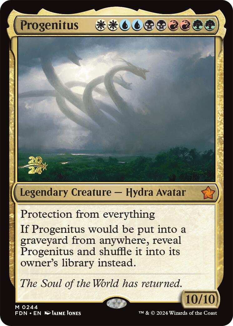 Progenitus [Foundations Prerelease Promos] | Card Citadel