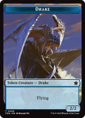 Drake // Goblin Doubled-Sided Token [Foundations Tokens] | Card Citadel