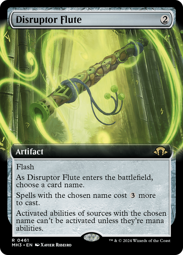 Disruptor Flute (Extended Art) [Modern Horizons 3] | Card Citadel