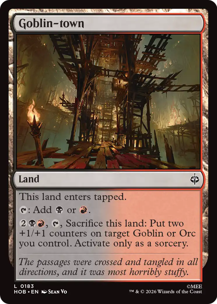 Goblin-town [The Hobbit] | Card Citadel