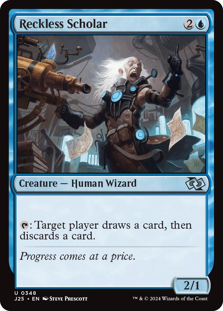 Reckless Scholar [Foundations Jumpstart] | Card Citadel