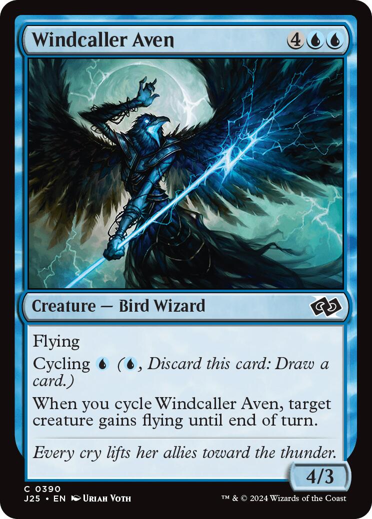 Windcaller Aven [Foundations Jumpstart] | Card Citadel