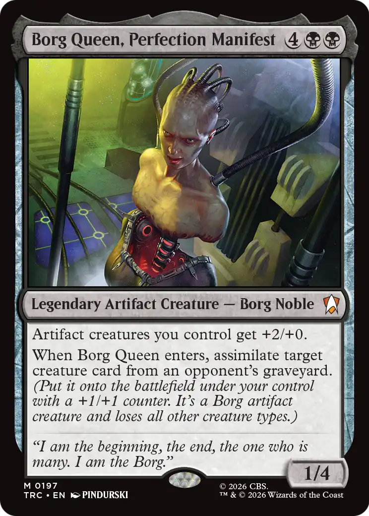 Borg Queen, Perfection Manifest [Star Trek Commander] | Card Citadel