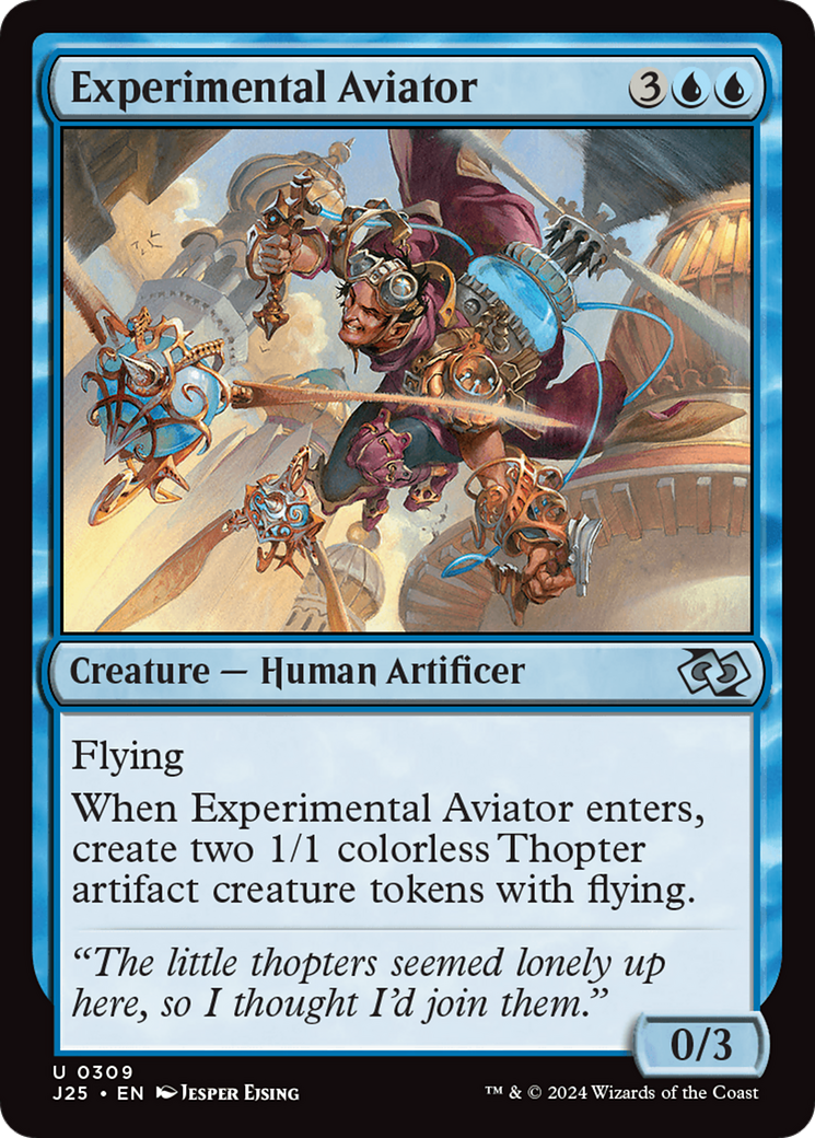 Experimental Aviator [Foundations Jumpstart] | Card Citadel