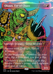 Okaun, Eye of Chaos // Okaun, Eye of Chaos (Borderless) [Secret Lair Drop Series] | Card Citadel