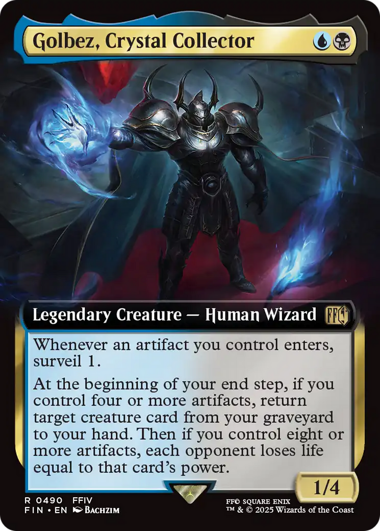 Golbez, Crystal Collector (Extended Art) [FINAL FANTASY] | Card Citadel