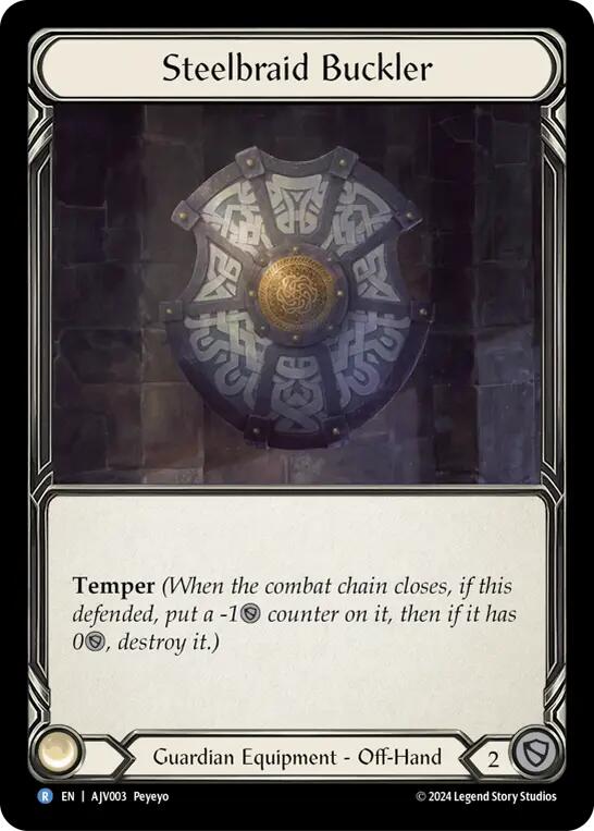 Steelbraid Buckler [AJV003] (Armory Deck: Jarl Vetreidi) | Card Citadel